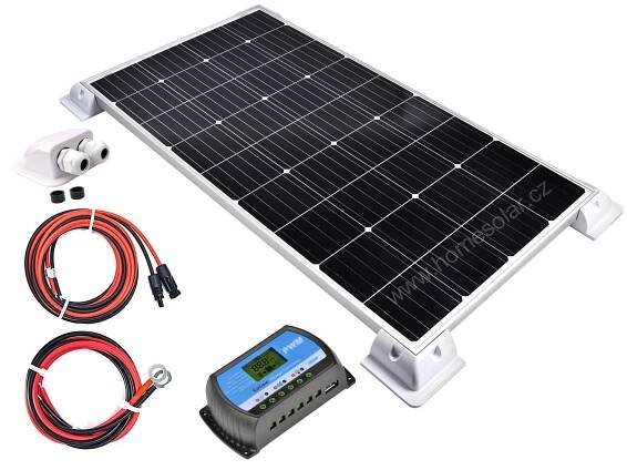 Solární komplet 120W-12V karavan