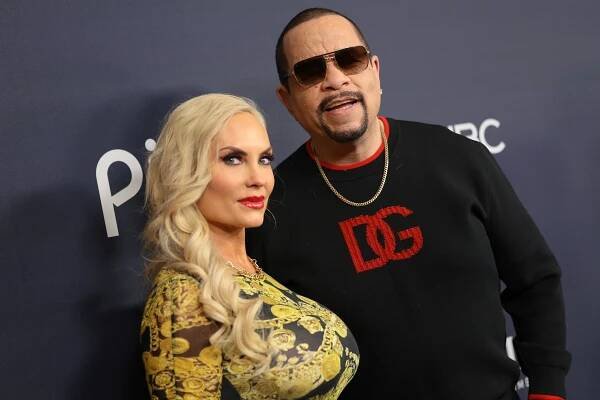 Coco Austin and Ice-T attend the "Law & Order: Special Victims Unit" 25th Anniversary Celebration at Edge at Hudson Yards on January 16, 2024 in New York City.