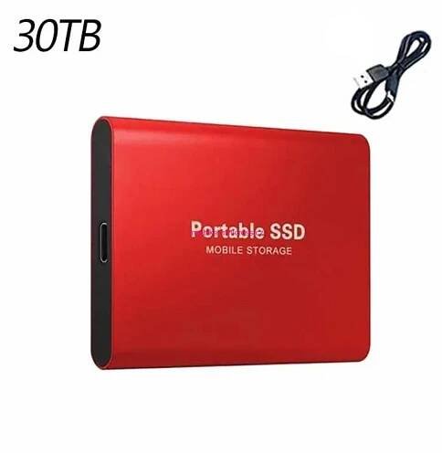 Přenosný externí SSD disk USB 3.0 30TB