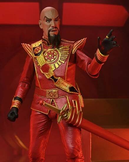 Flash Gordon (1980) - sběratelská figurka Ultimate Ming (Red Military Outfit) 18 cm | Figures.cz
