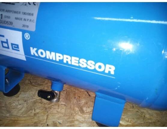 VÝPRODEJ GÜDE kompresor AIRPOWER 190/8/6 50089 PO SERVISE, FUNKČNÍ, POŠKRÁBANÉ!!!