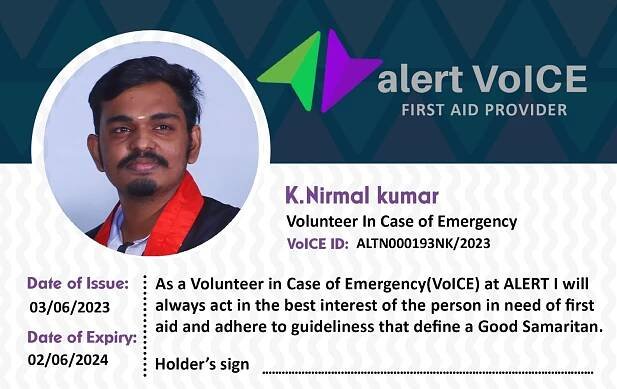 alert VoICE – Nirmal Kumar