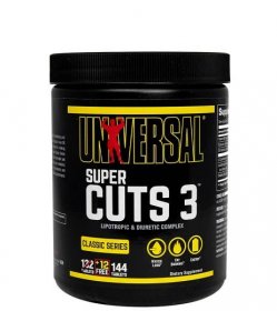 Universal Nutrition Super Cuts 3 - spalovač tuků (144 Tablet