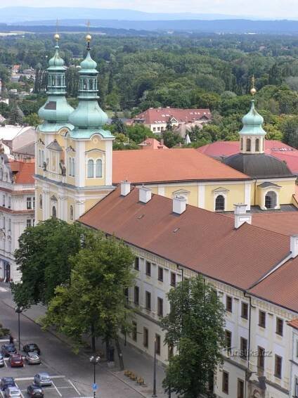 Hradec Králové - bývalá jezuitská kolej - Nové Adalbertinum