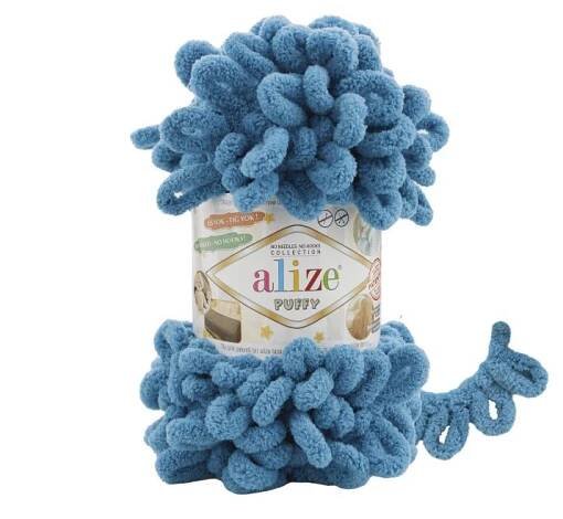 Alize Puffy 294 - mořská modrá
