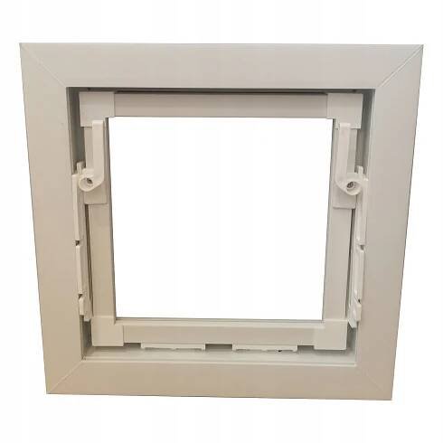 PVC okna 40X40 ekonomická EKO VÝKLOPNÁ 400X400 BÍLÁ Výška okna 400 mm