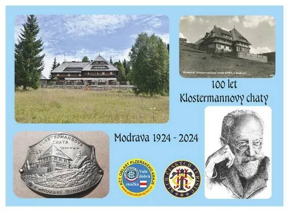 Klub českých turistů oslavuje 100 let Klostermannovy chaty na Modravě