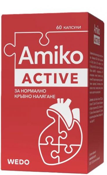 AMIKO ACTIVE for normal blood pressure x 60 caps