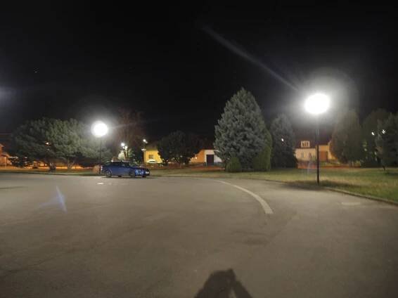 Veřejné LED osvětlení Města Velké Opatovice | LED veřejné osvětlení Fotogalerie | Elektro-plošiny Schreiber