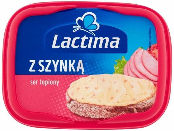 Ser topiony z szynką Lactima