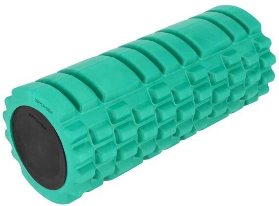 Spokey MIXROLL 2v1 Sada masážních fitness válců, 33 cm, zelená - K943257