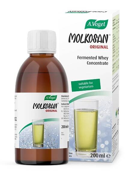 A.Vogel Molkosan Original | Contains Concentrated Whey | L+ Lactic Acid | Suitable for Vegetarians
