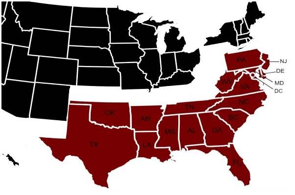 SELECT YOUR STATE