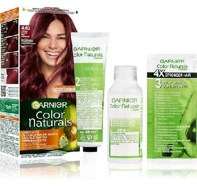 Garnier Color Naturals Creme permanentní barva na vlasy 4.62 třešňová červená, 1 ks