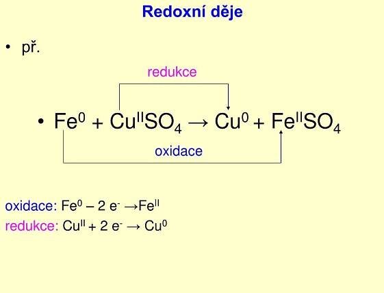 PPT - Redoxní děje PowerPoint Presentation, free download - ID:3726265