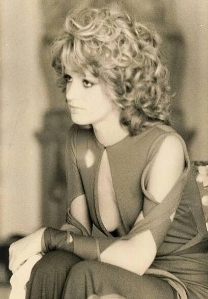 French-Italian Actress Catherine Spaak, 1970S.
