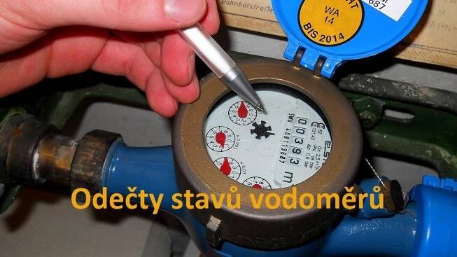 Odečet stavů vodměrů