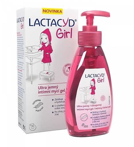 LACTACYD Girl ultra jemný intimní mycí gel 200ml