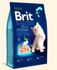 Brit Premium by Nature pro koťata Kitten Chicken kuřecí 8 kg
