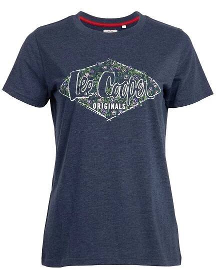 dámské tričko LEE COOPER - NAVY MARL - L