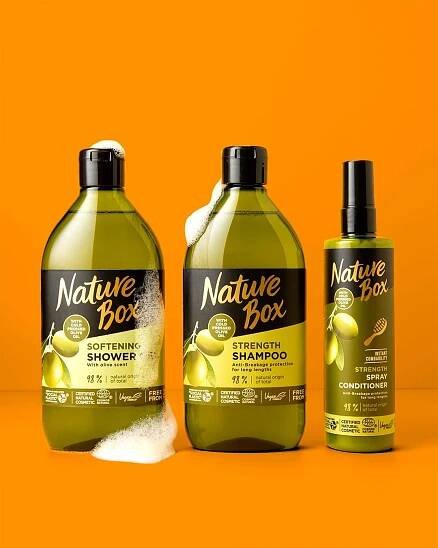 NATURE BOX Olive Oil Shampoo 385 ml