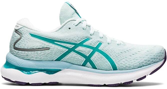 Dámské běžecké boty Asics GEL-NIMBUS 24 W zelené | AD Sport