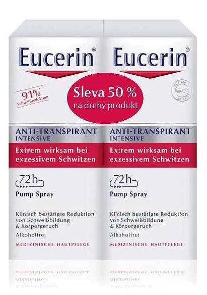 EUCERIN Intenzivní antiperspirant sprej 30ml DUOPACK