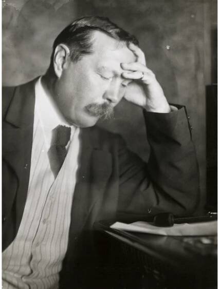 The Lost World of Sir Arthur Conan Doyle in the Silent Movie