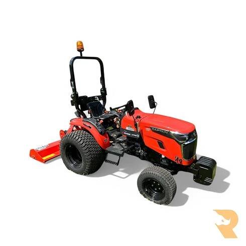 Captain 263 4WD and Flail Mower Combo