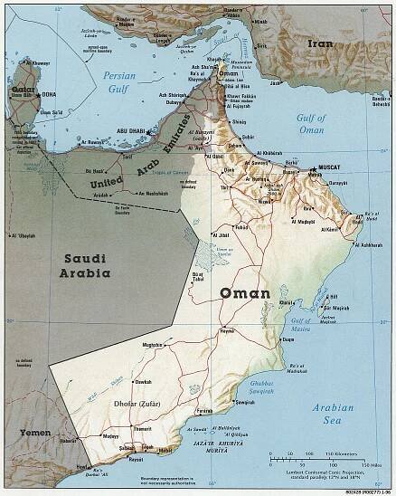Soubor:Oman 1996 CIA map.jpg