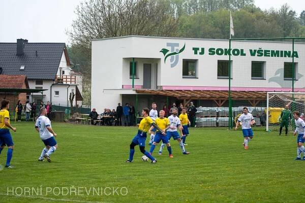 Region fotbal: TJ Sokol Všemina - TJ Zádveřice 2:0 (2:0) - Horní Podřevnicko