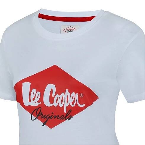 dámské tričko LEE COOPER - WHITE - L