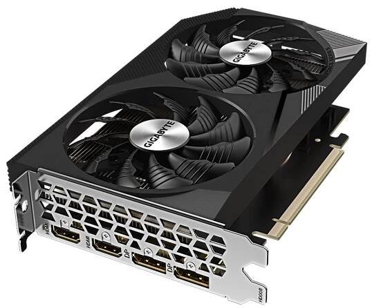 Gigabyte Gaming GeForce RTX 3050 Windforce OC V2 8G (GV-N3050WF2OCV2-8GD)