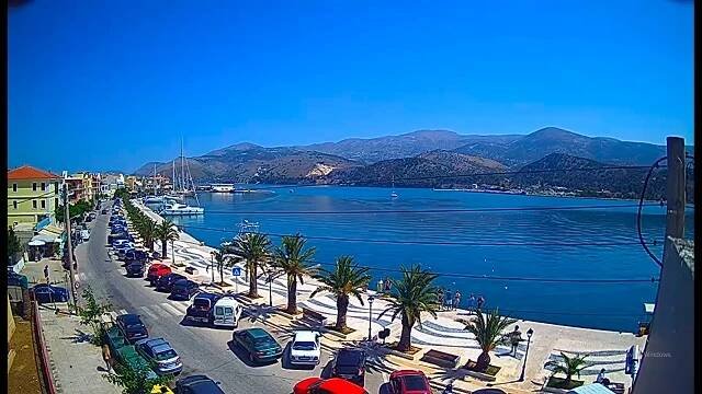 Webcam Argostoli, Kefalonia (Cephalonia), Greece - Online Live Cam