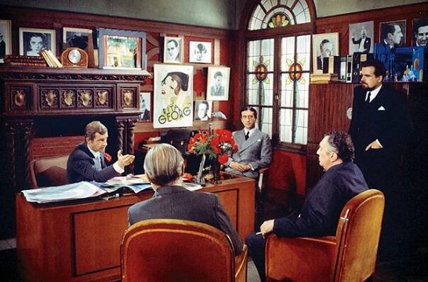 Stavisky - Z filmu - Jean-Paul Belmondo, Pierre Vernier, Michael Lonsdale