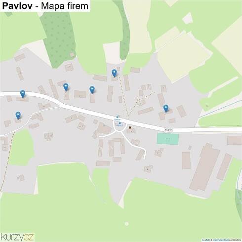 Pavlov - mapy | Kurzy.cz