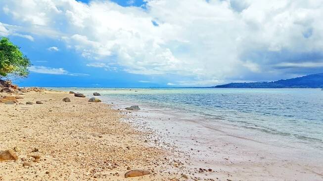 Khao Lak Beach at low tide
