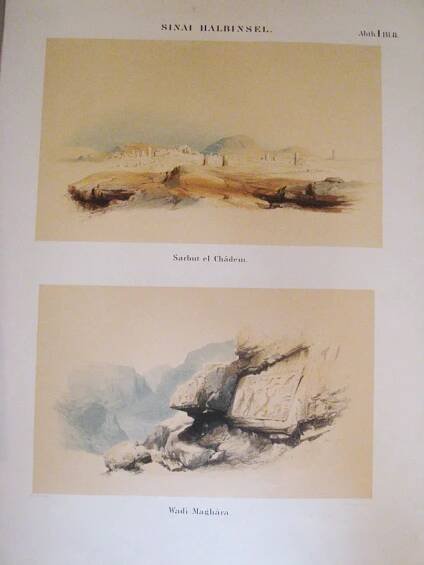 Sinai. Sarbut el Chadem.Wadi Maghara