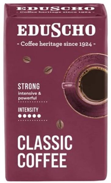 Mletá káva Classic Strong Eduscho levně | Kupi.cz