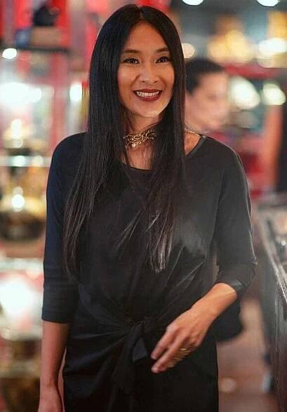 Happy Salma Black dress Pic