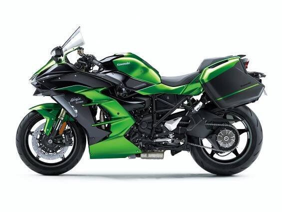 Kawasaki Ninja H2 SX SE zelená 2019