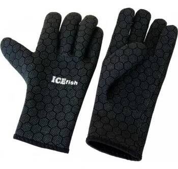 Rybářské oblečení Ice Fish Rukavice neoprénové ICE Fish XXL