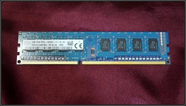 Paměť Hynix 4GB DDR3 PC3-12800U 1600Mhz BFR8A-PB