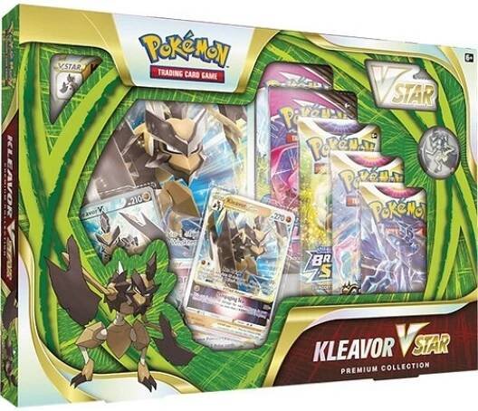 Nintendo Pokémon TCG: Kleavor V Star Premium Collection