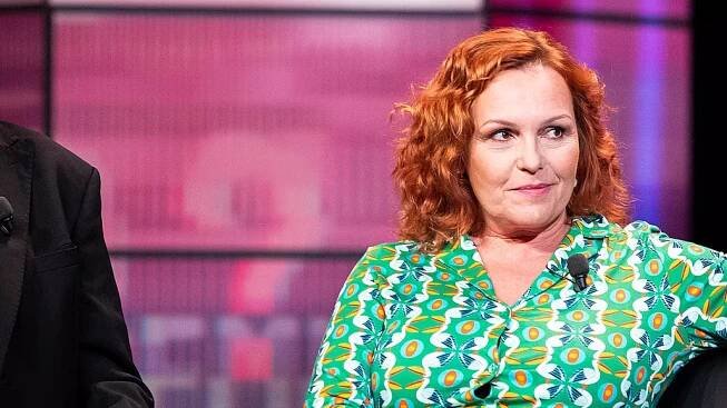 Alena Štréblová v pořadu 7 pádů Honzy Dědka