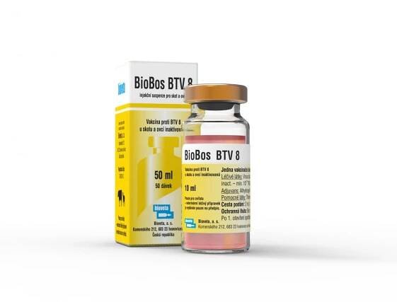 BioBos BTV 8, injekční suspenze pro skot a ovce