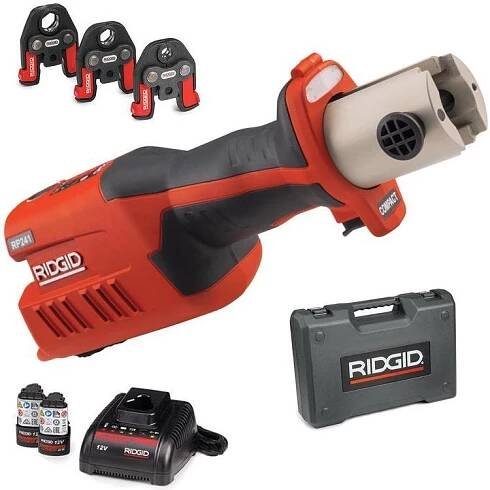 RP 241 aku lisovačka s čelistmi TH 16,20,26 Ridgid