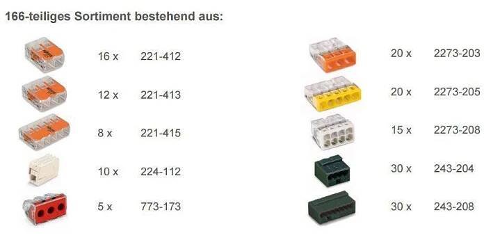 WAGO 887-950, kabelové svorky, 0.14-6 mm², 1 sada : Půhy.cz