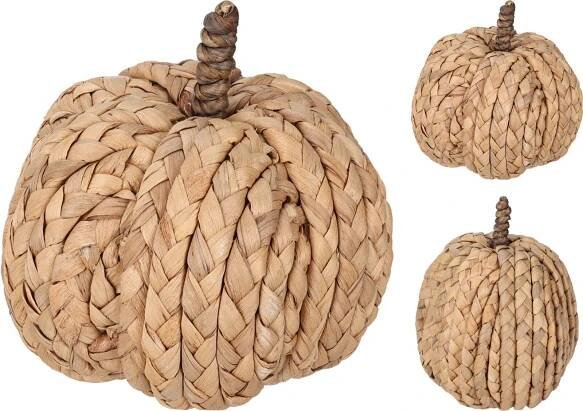 Dekorace Dýně 15x15x15cm, mořská tráva, varianta A Váha výrobku včetně jednotkového obalu 0.2 kg