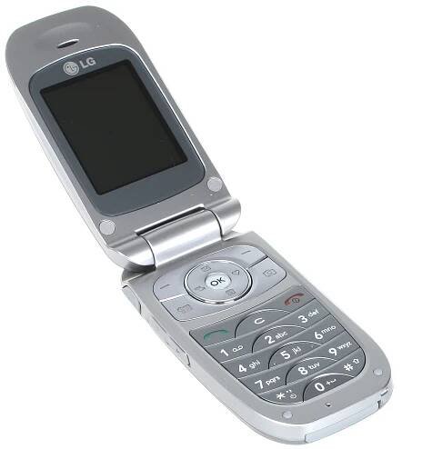 GSM LG KP202 černo-stříbrný (black-silver)